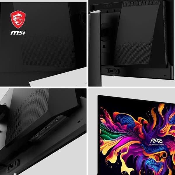 Gaming-skärm - MSI - MAG 271QPX QD-OLED - 26,5 tum - 360Hz - 0,03ms