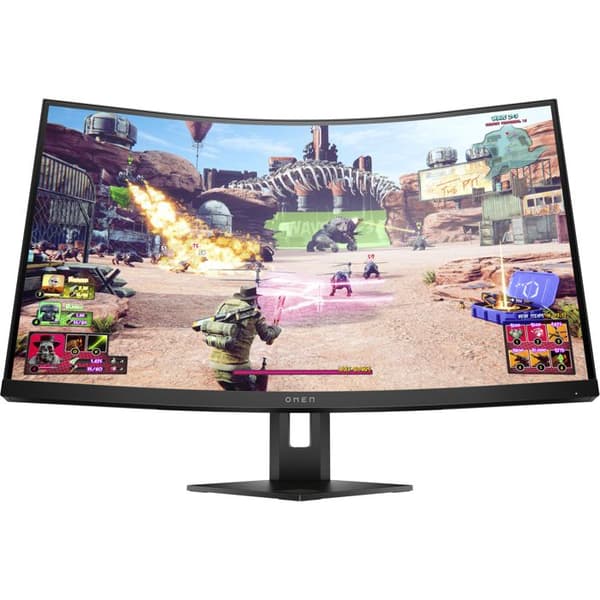 HP OMEN 27c 27" Curved QHD Gaming PC Monitor Svart
