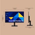 Pikkukuva 5 / 11: Näyttö Samsung LS24D304GAUXEN Full HD 24"