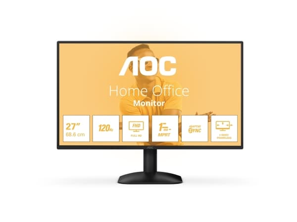 AOC B3 27B31H, 68,6 cm (27"), 1920 x 1080 pixel, Full HD, 4 ms, Svart Svart