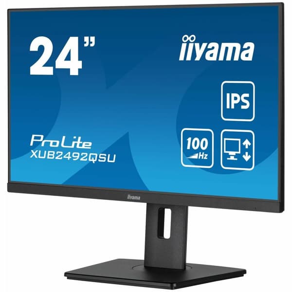 Näyttö Iiyama XUB2492QSU-B1 23,8" LCD Wide Quad HD