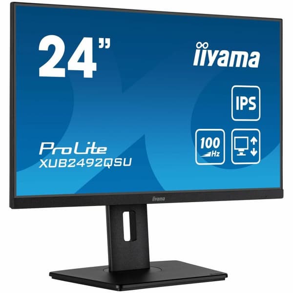 Näyttö Iiyama XUB2492QSU-B1 23,8" LCD Wide Quad HD musta