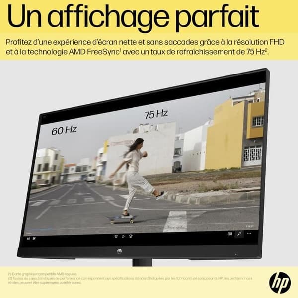 HP V27ie G5 68,6 cm 27 Full HD Svart med AMD FreeSync och 75 Hz