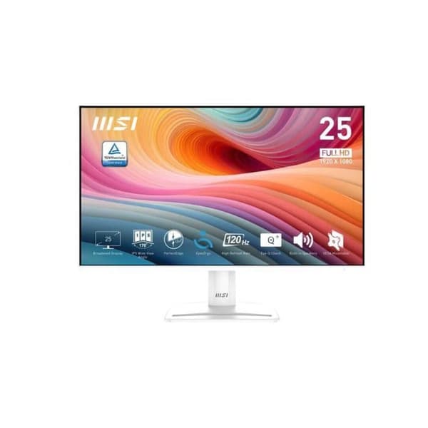 Skärm - MSI - PRO MP251W E2 - 24,5" Full HD - 120 Hz - 16:9