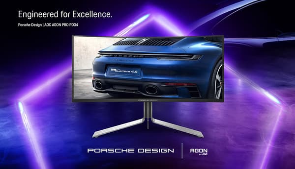AOC agon Pro 34 inch WQHD OLED PD34 musta
