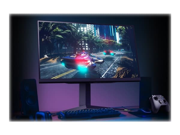 LG UltraGear 32GQ850-B - LED-skjerm - gaming - 32" (31.5" synlig) - 2560 x 1440 QHD @ 240 Hz - Nano IPS - 450 cd/m² - 1000:1 - DisplayHDR 600 - 1 ms