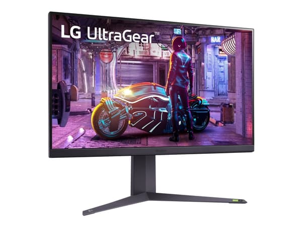 LG UltraGear 32GQ850-B - LED-skjerm - gaming - 32" (31.5" synlig) - 2560 x 1440 QHD @ 240 Hz - Nano IPS - 450 cd/m² - 1000:1 - DisplayHDR 600 - 1 ms