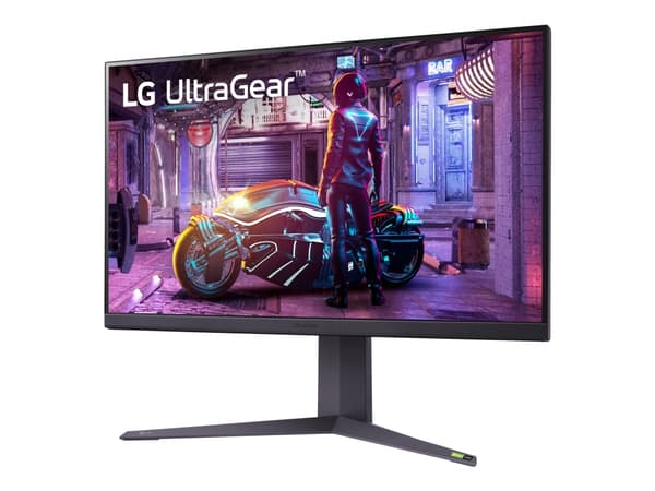 LG UltraGear 32GQ850-B - LED-skjerm - gaming - 32" (31.5" synlig) - 2560 x 1440 QHD @ 240 Hz - Nano IPS - 450 cd/m² - 1000:1 - DisplayHDR 600 - 1 ms Sort