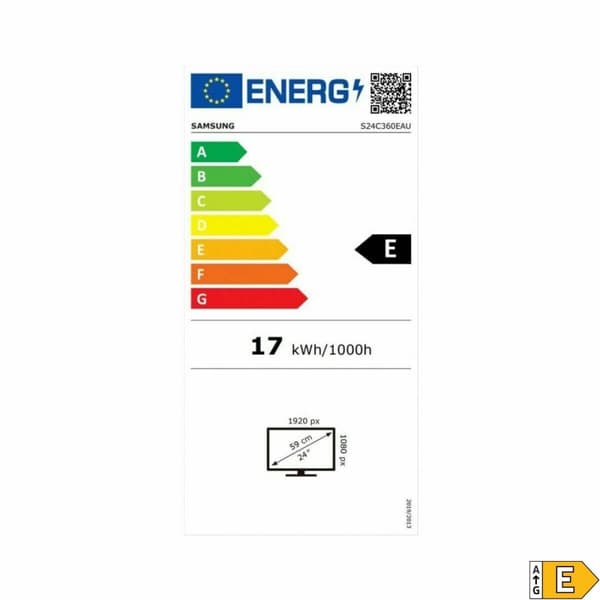 Monitor Samsung LS24C360EAUXEN Full HD 24"