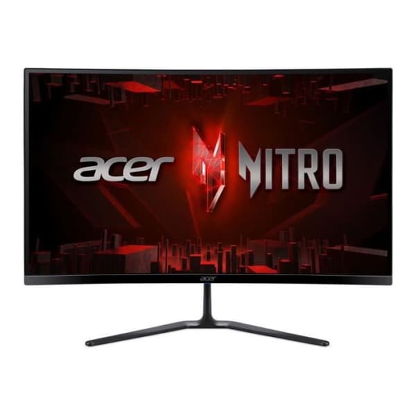 Böjd PC-spelskärm - ACER Nitro ED270RS3bmiipx - 27" - VA-panel - 1 ms - 180Hz - HDMI / DisplayPort - FreeSync Premium Svart