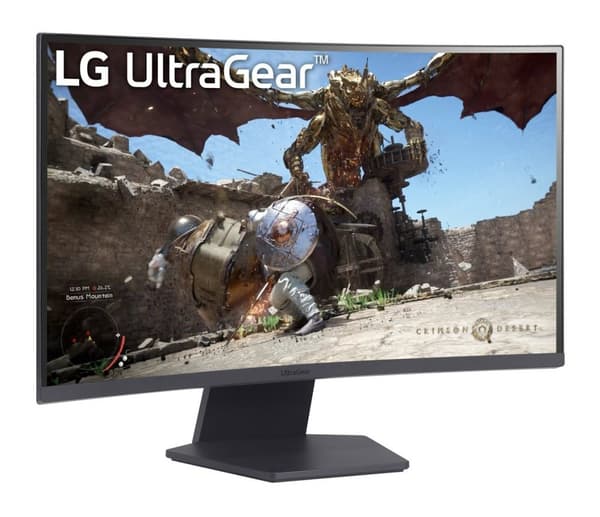 LG 27GS60QC-B datorskärm 68,6 cm (27 tum) 2560 x 1440 pixlar Quad HD LCD Svart