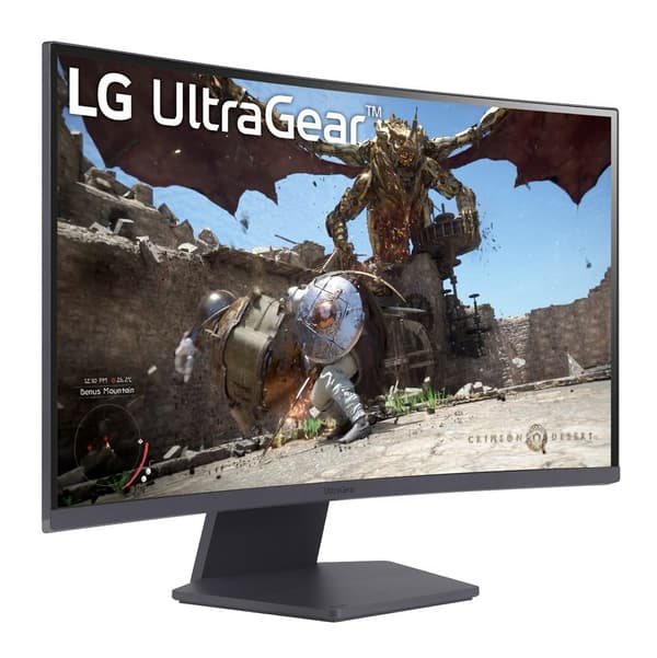 LG 27GS60QC-B datorskärm 68,6 cm (27 tum) 2560 x 1440 pixlar Quad HD LCD Svart
