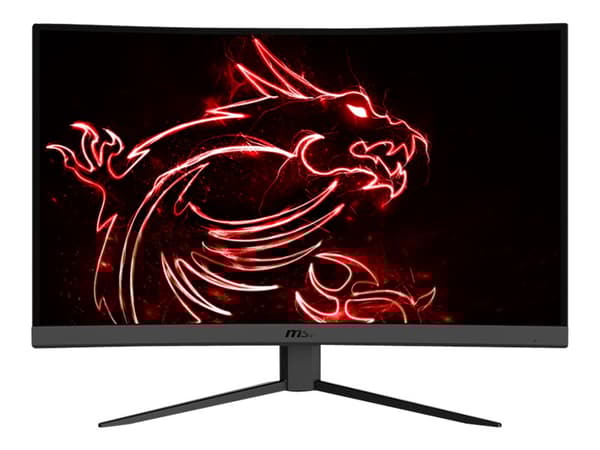 MSI Optix G32CQ4 - LED-skärm - gaming - böjd - 31,5" - 2560 x 1440 WQHD @ 165 Hz - VA - 250 cd/m² - 3000:1 - 1 ms - 2xHDMI, DisplayPort