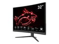 Miniatyrbild 1 av 5: MSI Optix G32CQ4 - LED-skärm - gaming - böjd - 31,5" - 2560 x 1440 WQHD @ 165 Hz - VA - 250 cd/m² - 3000:1 - 1 ms - 2xHDMI, DisplayPort