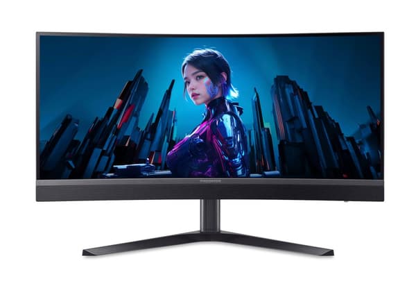 Acer Predator X34V3bmiiphuzx 34-tums UWQHD MiniLED-böjd spelmonitor Svart