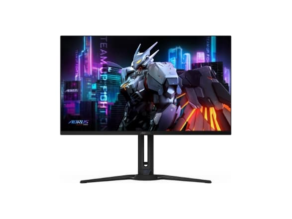 AORUS FO32U - OLED-monitor - spel - 32" (31.5" visbar) - 3840 x 2160 UHD @ 165 Hz - 1000 cd/m² - DisplayHDR 400 True Black - 0.03 ms - 2xHDMI, Displa