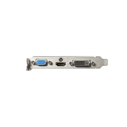 Graphic card GIGABYTE GV-N710D3-2GL, 2GB, GDDR3, 64 bit, DVI-D, D-Sub, HDMI, rev 1.0