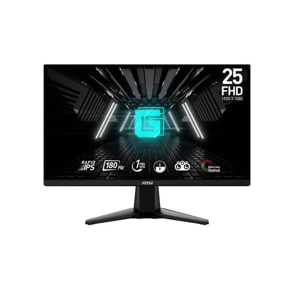MSI G255F Skärm - 24,5" Full HD IPS - 1ms - 300cd/m² - Svart