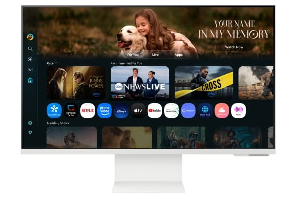 Samsung M80F, 81,3 cm (32"), 3840 x 2160 pixlar, 4K Ultra HD, LCD, 4 ms, Vit