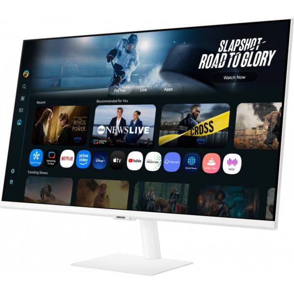 Samsung Smart Monitor M7 (M70F) 32" 4K-skärm, vit