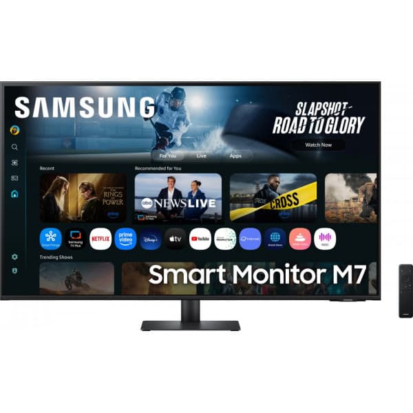 Samsung Smart Monitor M7 (M70F) 43" 4K-skärm, svart