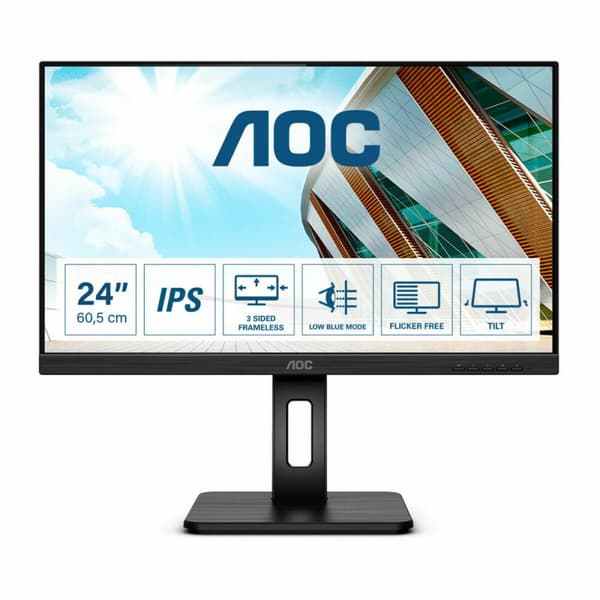 Monitor AOC Q24P2Q Quad HD 23,8" 75 Hz Svart