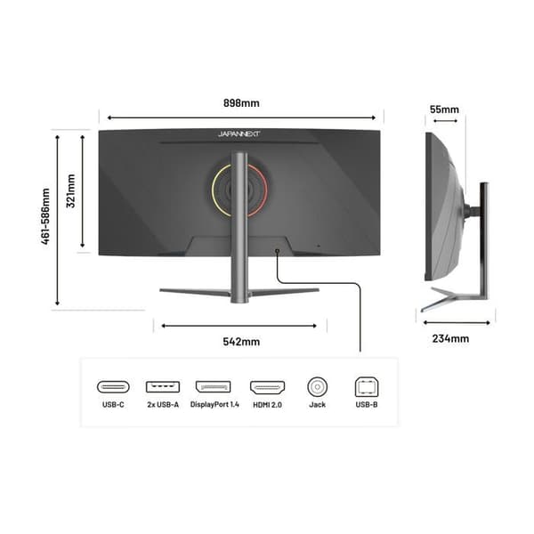 JN-IPSC3752UWQHDPR-H-C65W KONTORSDISPLAY