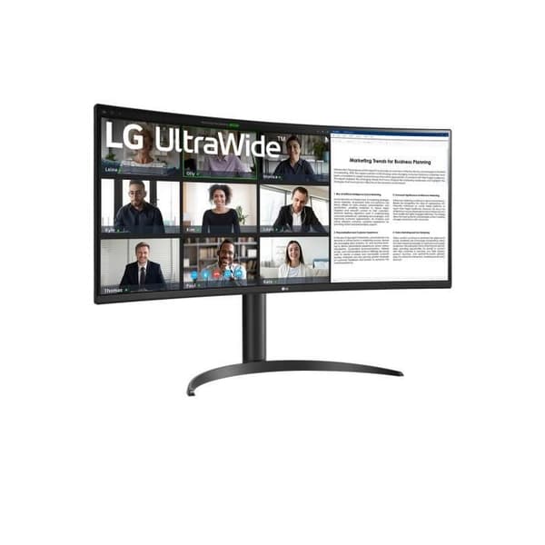 LG Monitor 34" Curvo WQHD 100Hz HDR10 USB-C 34BR55QC-B