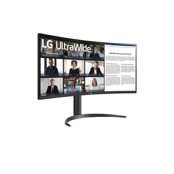 LG Monitor 34" Curvo WQHD 100Hz HDR10 USB-C 34BR55QC-B