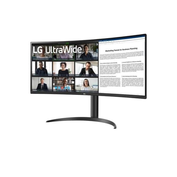 LG Monitor 34" Curvo WQHD 100Hz HDR10 USB-C 34BR55QC-B
