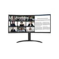 Miniatyrbild 1 av 4: LG Monitor 34" Curvo WQHD 100Hz HDR10 USB-C 34BR55QC-B