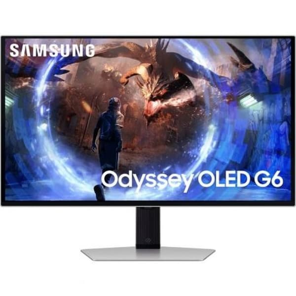 Gaming skærm Samsung LS27DG602SUXEN Quad HD 27" Sølv