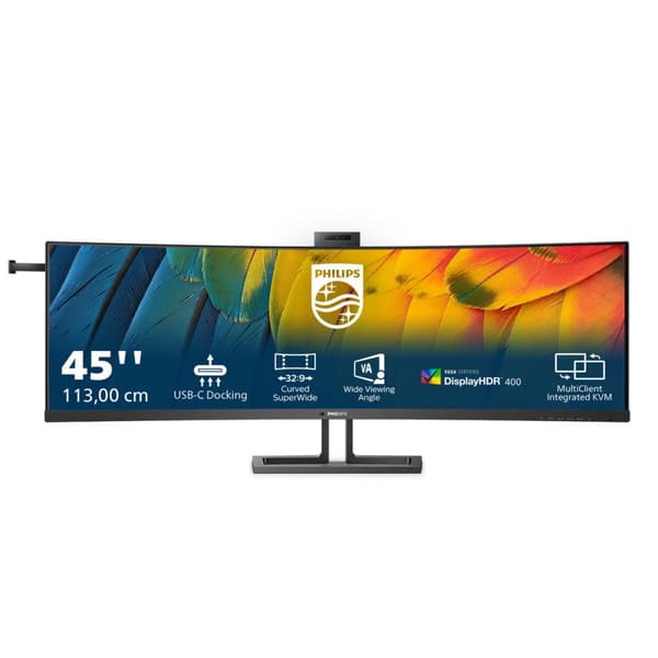 Skærm Philips 45B1U6900CH/00 44,5" LCD UltraWide Dual Quad HD