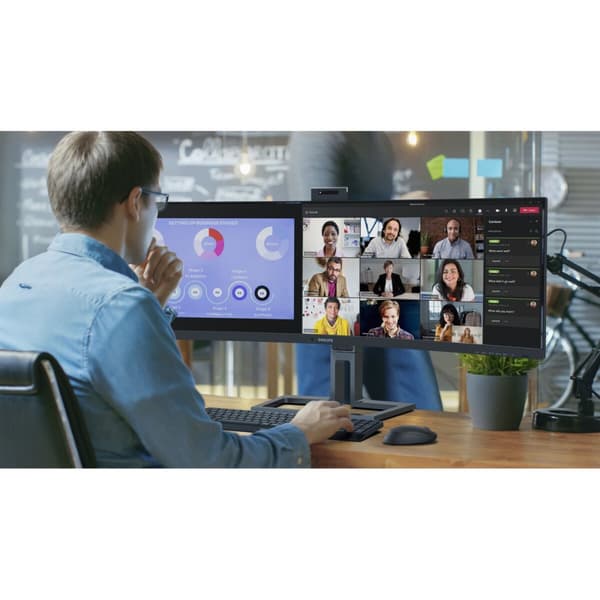 Skærm Philips 45B1U6900CH/00 44,5" LCD UltraWide Dual Quad HD