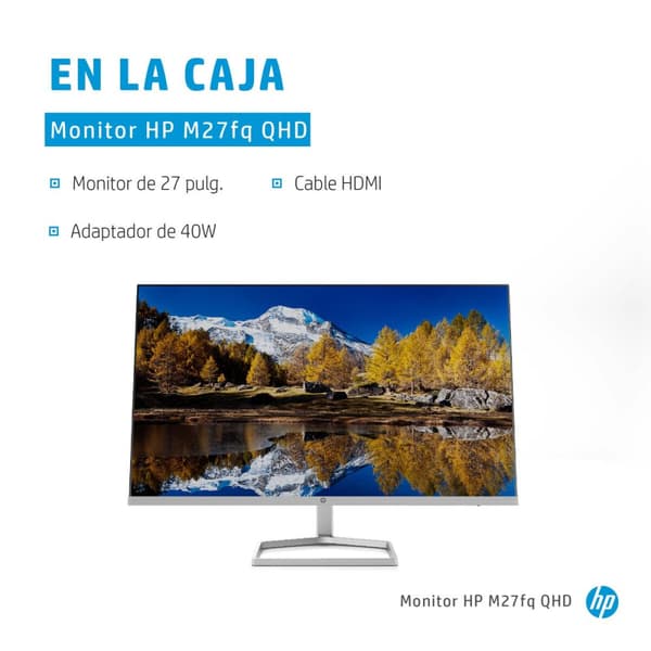 Gaming skærm HP M27fq Quad HD 27"