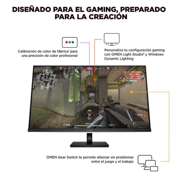 Videoseinä Monitori HP 9R181E9#ABB 4K Ultra HD 31,5"