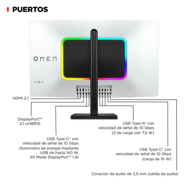 Videoseinä Monitori HP 9R181E9#ABB 4K Ultra HD 31,5" Valkoinen