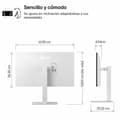 Miniatyrbild 10 av 11: Monitor Gaming LG 27US550-W 4K Ultra HD 27"