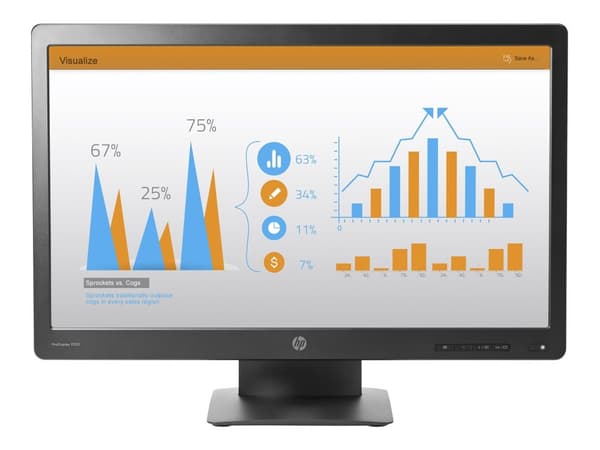 HP ProDisplay P232 Monitor 23" • 1920x1080 (Full HD) • 5ms K7X31AA