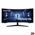 Miniatyrbillede 2 af 6: Skærm Samsung Odyssey G5 - G55T C34G55TWP 34" UltraWide Dual Quad HD 165 Hz