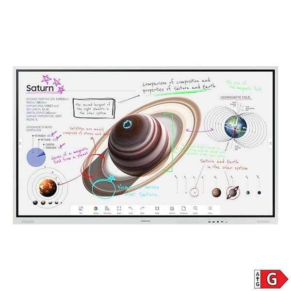 Interaktiv touchscreen Samsung WM75B 75" 60 Hz 4K Ultra HD
