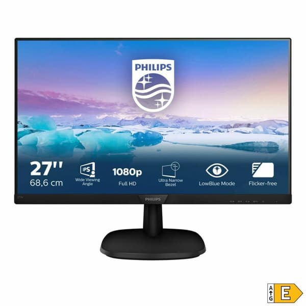 Skærm Philips 273V7QJAB/00 Full HD 27" 75 Hz 60 Hz