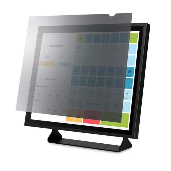 Privatlivsfilter til monitor Startech 1954 19" Sort, Transparent