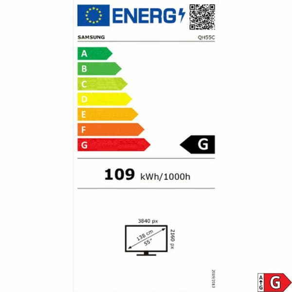 Videovæg Monitor Samsung QH55C 55" 4K Ultra HD