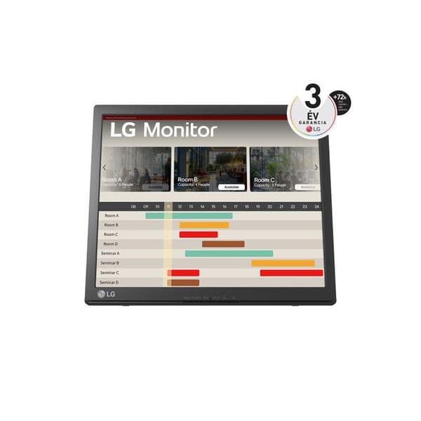 LG Skärm Touchscreen 17" 1280x1024 SXGA 75Hz Svart 17BR30T-B.AWM