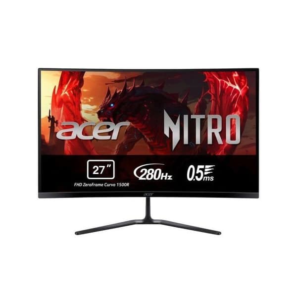 Acer Nitro ED270R P 27? FullHD 280Hz VA Curved FreeSync Högtalare HDMI DP