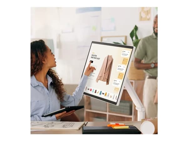 LG 32U889SA-W - LCD-skärm - Smart - 32" (31.5" visbar) - pekskärm - 3840 x 2160 4K UHD (2160p) @ 60 Hz - IPS - 350 cd/m² - 1000:1 - HDR10 - 5 ms - 2x