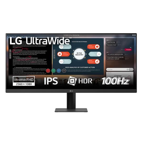 UltraWide Monitor - LG - 29U511A-B - 29 tum - 2560x1080 - 100Hz - IPS