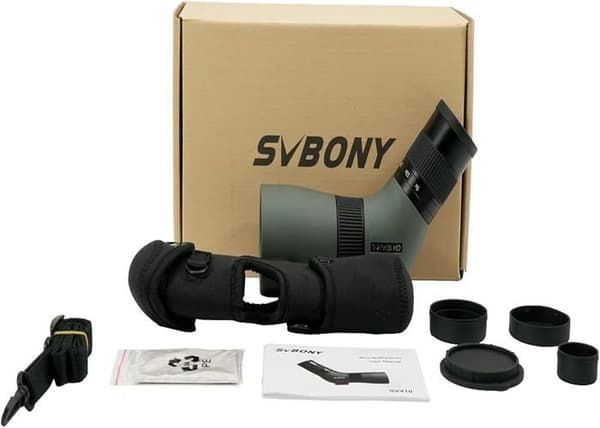 Svbony SV410 Ed Långsiktig Kikkare 9-27x56, Bärbar Kompakt, ED Optikglas FMC, Stort Synfält Modulsystem Kolibri Kikare