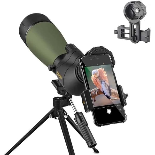 Gosky 20-60x80 kikarsikte - kikarsikte för målskytte Jakt Fågelskådning Vilda landskap (med sö)